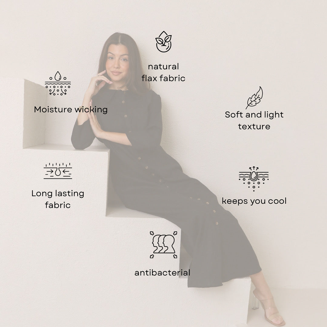 Minimalist Linen Dresses: The Beauty of Simplicity in Modest Fashion