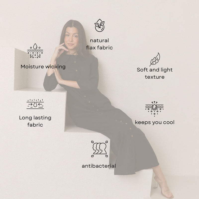 Minimalist Linen Dresses: The Beauty of Simplicity in Modest Fashion