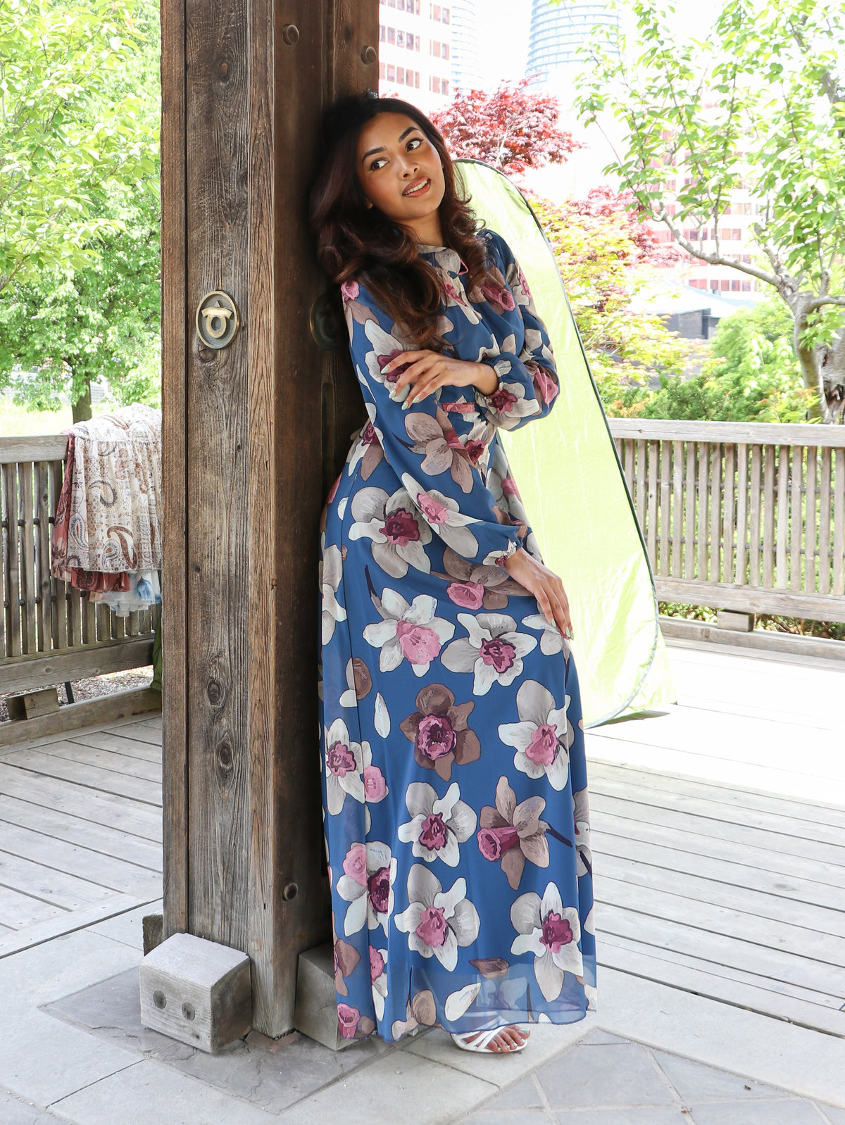 Alexa Chiffon Maxi Dress